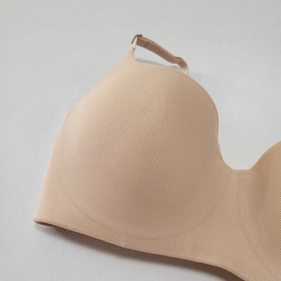 Steve Madden Mesh Balconette Bra SM11851 Rose Dust NWT Size 32DD - Picture 4 of 7